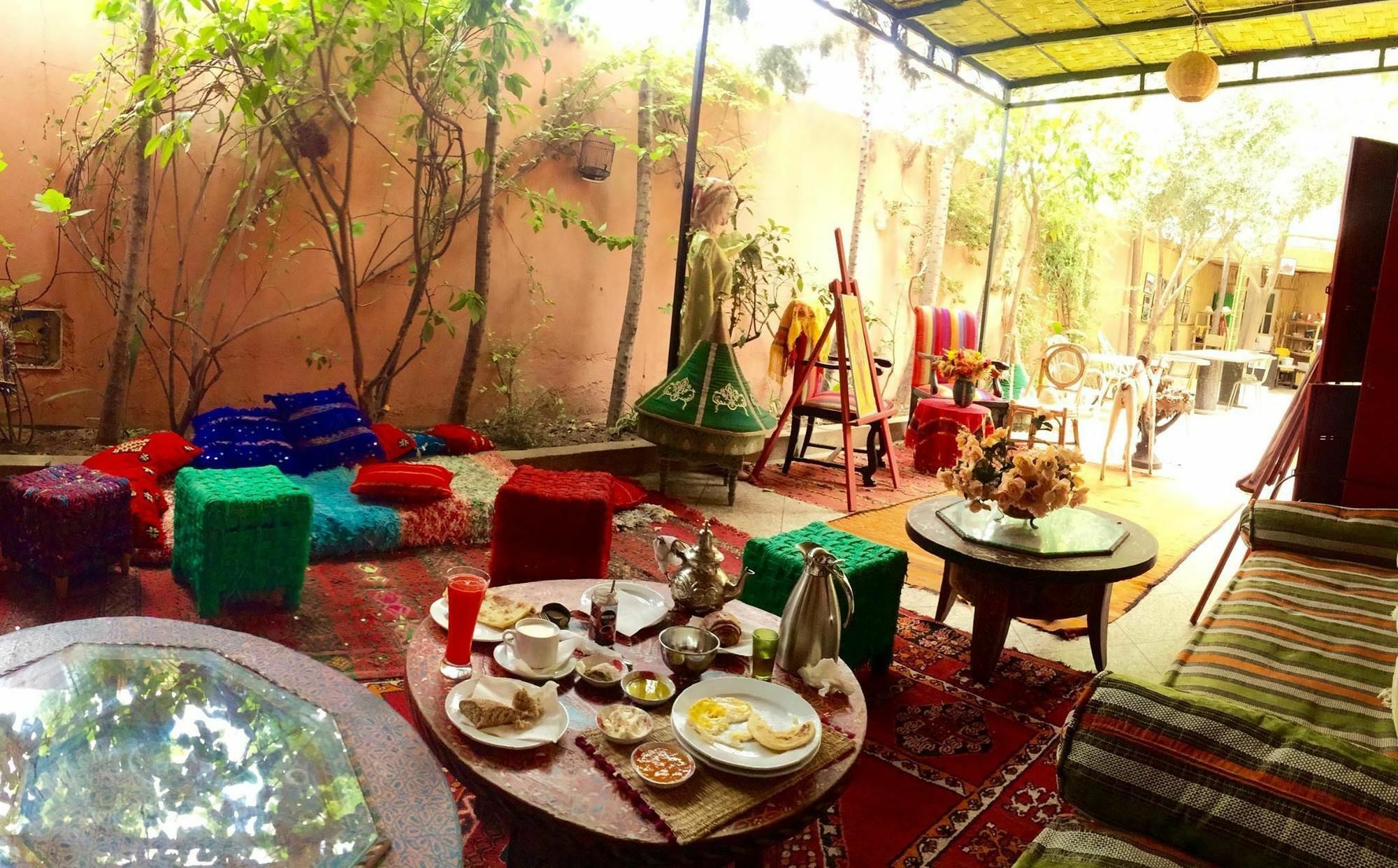 Hostel Villa Red City Marrakesh Exteriör bild
